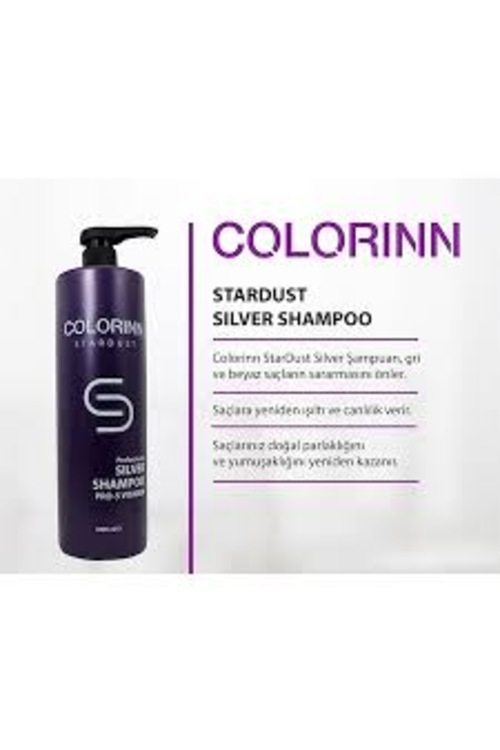 COLORIN Stardust Silver Mor Şampuan 1000 ml