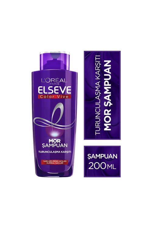 Elseve Mor Şampuan 200ml