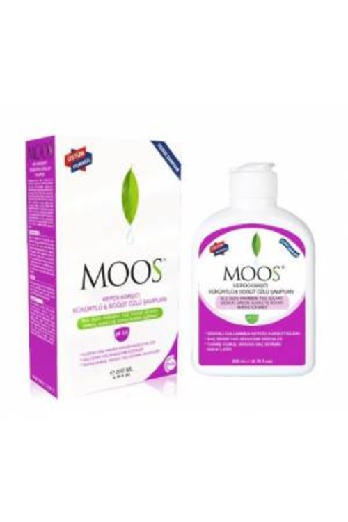 Moos Kepek Karşıtı (Tuzsuz) Kükürtlü & Söğüt Özlü Şampuan 200 ml