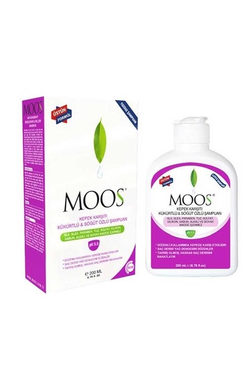 Moos Kükürtlü Normal Kepek Şampuanı 200 ML
