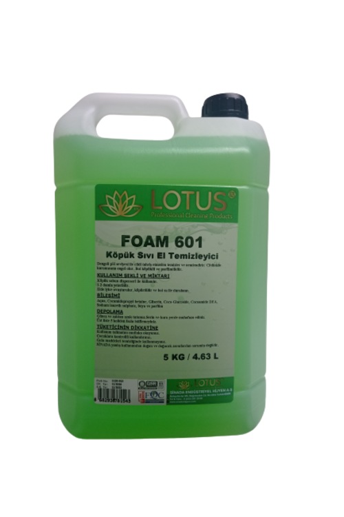 Lotus Foam 601 Köpük Sıvı El Sabunu 5 Kg