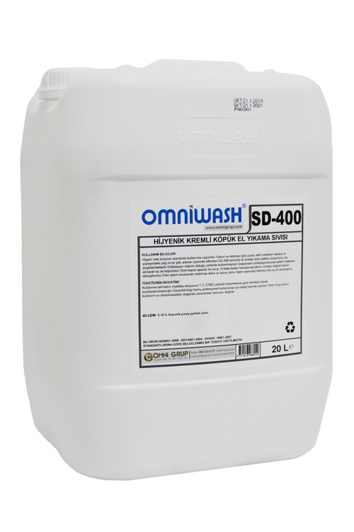 Omniwash SD-400 20 Litre Köpük Sıvı El Sabunu