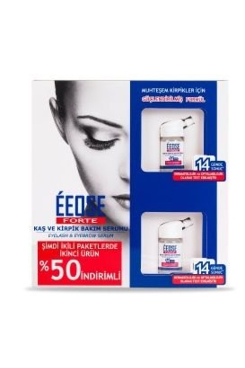 EEOSE FORTE KAŞ VE KİRPİK BAKIM SERUMU İKİLİ FIRSAT PAKETİ 2X10 m