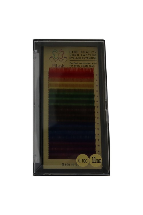 PiLash Color C0,010 11 mm İpek Kirpik