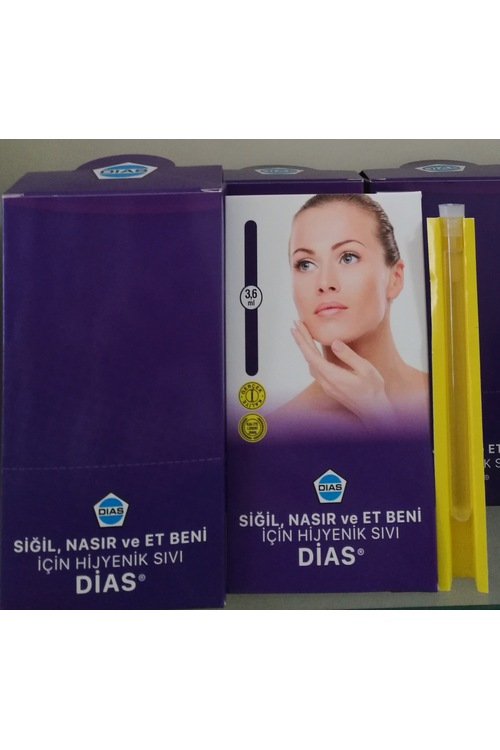 DİAS NASIR SİĞİL ET BENİ İÇİN HİJYENİK SIVI 3.6 ML skt 11.21