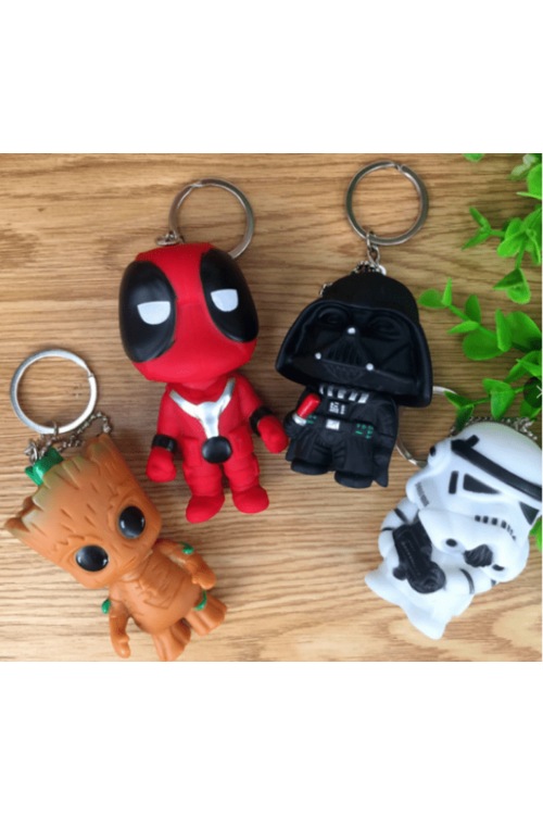Guardians of the Galaxy ve Starwars Anahtarlıklar