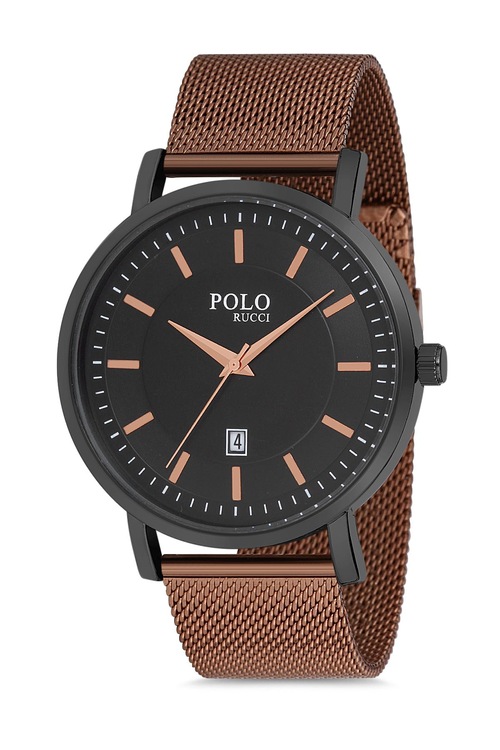 Polo Rucci 18408 Takvimli Hasırlı Erkek Kol Saati