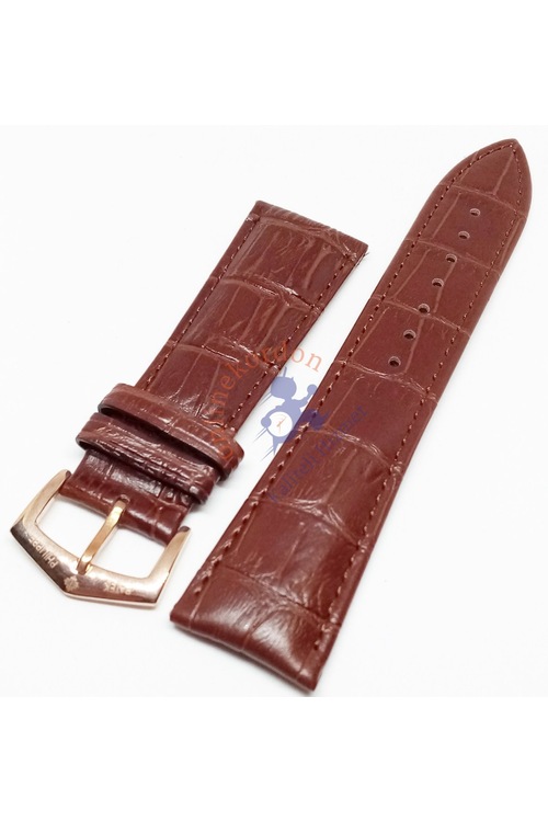 Patek Philippe 24mm Kahverengi Deri Kordon