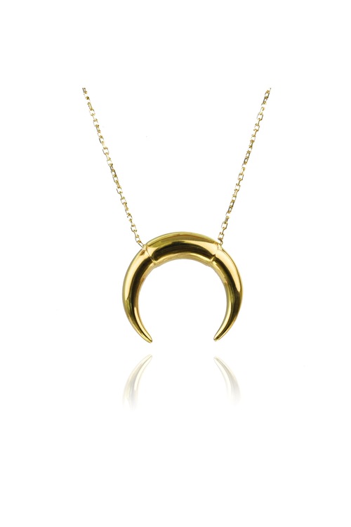 ZEREZ GOLD TERS AY ALTIN KOLYE