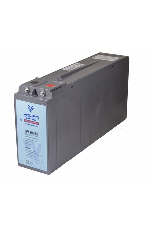 12 Volt 200 Amper Marin Jel Akü 3 Yıl Garantili - Volan Akü