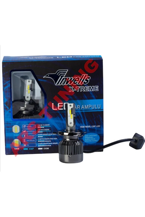 ✅ İNWELLS YENİ LED XENON - H4 -9000LM