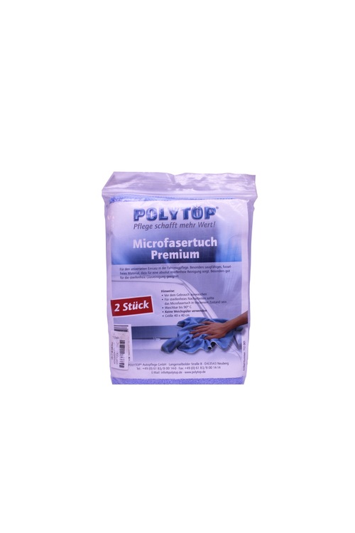 Microfasertuch Premium (2 er Pack) 40x40 cm