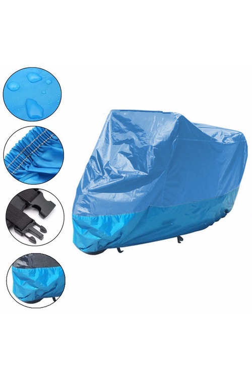 Motorsiklet Brandası Kılıfı Örtü Reflektörlü Çantalı XXL EB016