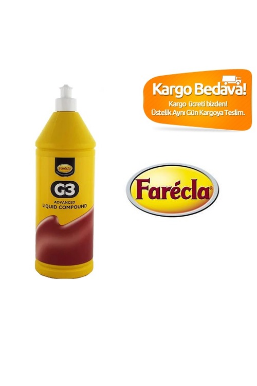 Farecla G3 Sıvı Pasta Oto Pastası 1 Litre 1400 gram