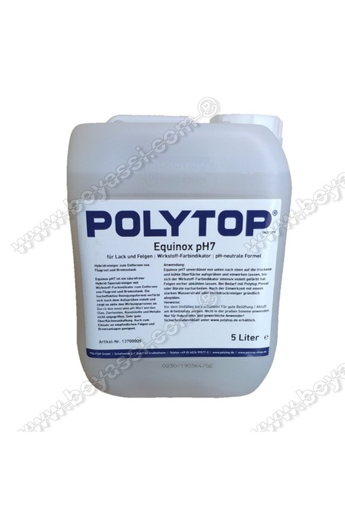 Polytop Equinox pH7 Demir Tozu Temizleyici 5lt.