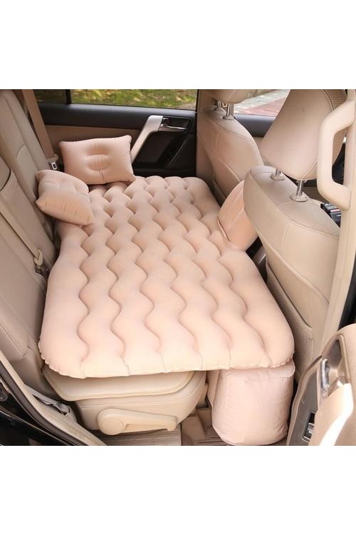 Araç Içi Şişme Yatak Araba Arka Koltuk Yatağı + Şişirme Pompası