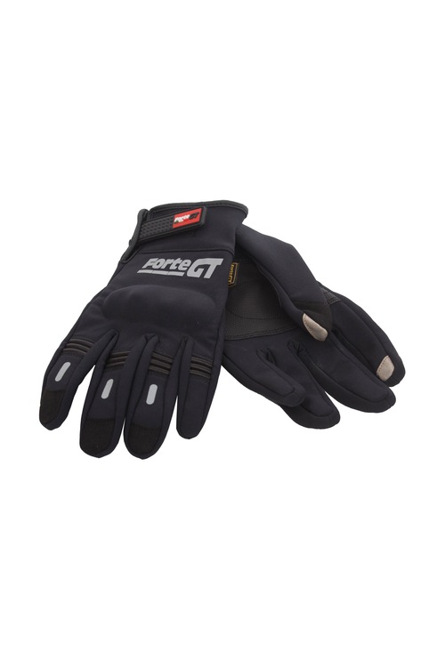 FORTE GT 07 SİYAH SOFTJEL DOKUNMATİK KORUMALI LÜKS MOTOR ELDİVENİ