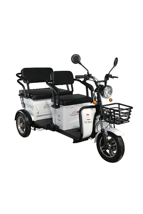 St Max Elit 940 Elektrikli Moped Beyaz