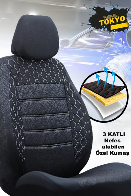 Fiat Fiorino Uyumlu Araç Koltuk Kılıfı Ön Arka Tam Set Fiyatları ve