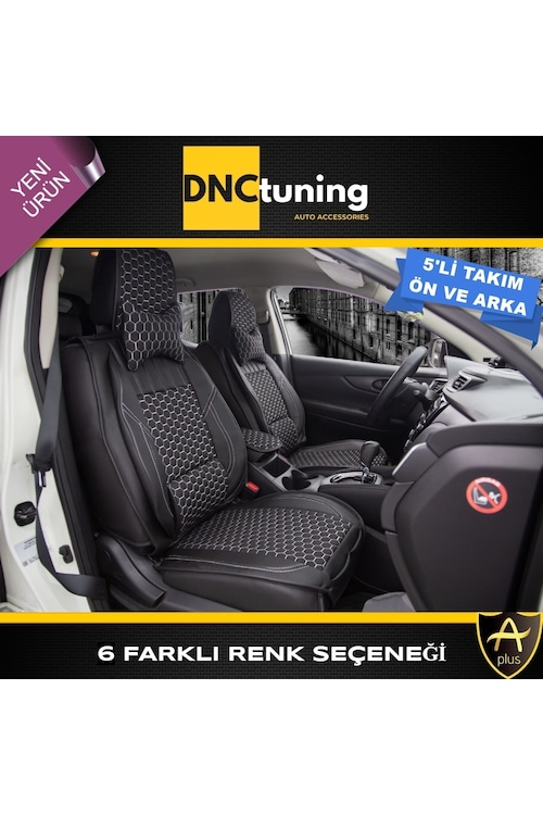 Renault Megane 4 SEDAN Lüks Deri Oto Koltuk Kılıfı Ön/Arka Set