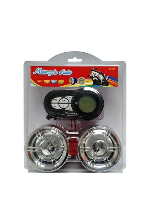 TEX GO 606BT MOTOSİKLET MÜZİK SİSTEMİ RADYO MP3 ÇALAR Bluetooth