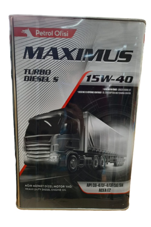 Petrol Ofisi Maximus Turbo Diesel S 15W-40 16KG 18 LT
