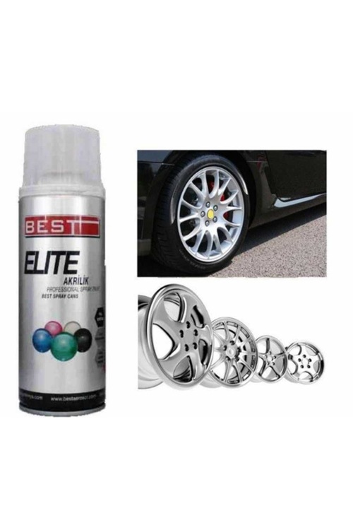 Best 400ML Elite Jant Boyası Gümüş Gri (Ral 9006)