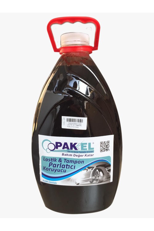 Pakel Lastik ve Tampon Parlatıcı 5 L