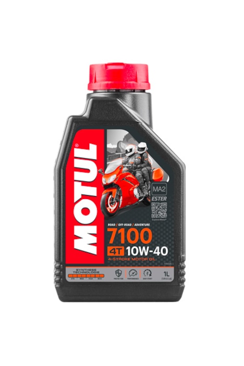 MOTUL 7100 10W-40 %100 SENTETİK MOTOSİKLET YAĞI - ÜRETİM: 03/2020 ...