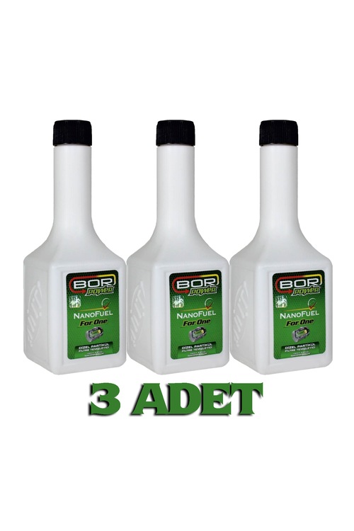 3 ADET - BOR POWER DPF DİZEL PARTİKÜL FİLTRE TEMİZLEYİCİ (200 ml)
