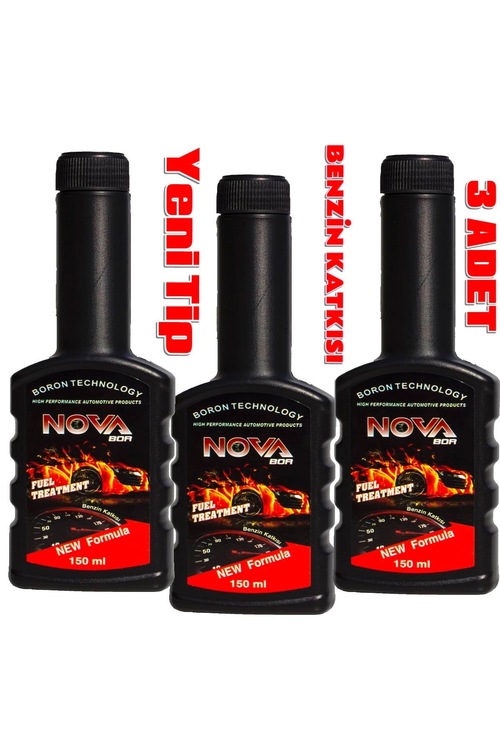 Nova ULTRA Boron Teknology Benzin Yakıt Katkısı 150ML (3ADET)