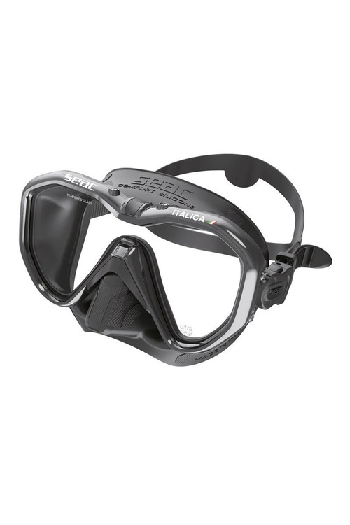 SEAC SUB MASKE ITALICA METAL (SIYAH CERCEVE)