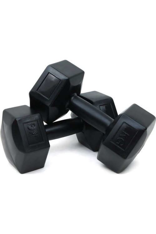 Ecgspor 16 KG Vinyl Dambıl Seti 8 KG x 2 Adet Toplam 16 KG