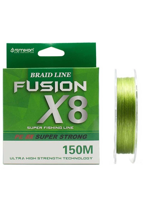 Remixon Fusion x8 Green İp Olta Misinası 150mt