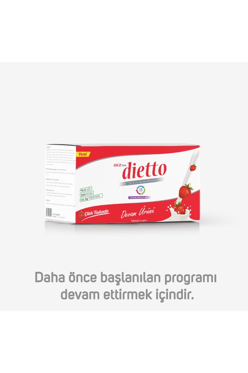 Dietto 28 Günlük Çilek Aromalı Devam Öğünü