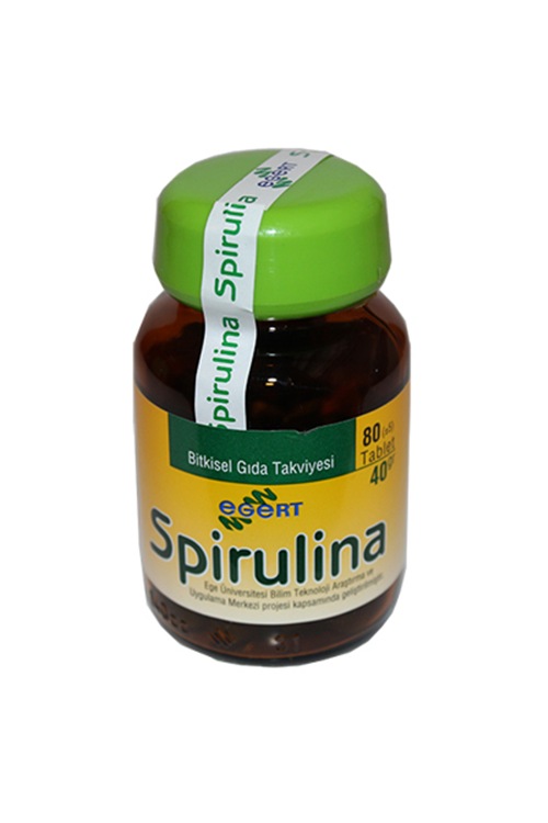 EGERT Tablet Spirulina ''TATLI SU YOSUNU EGE ÜNİ. PROJESİDİR''