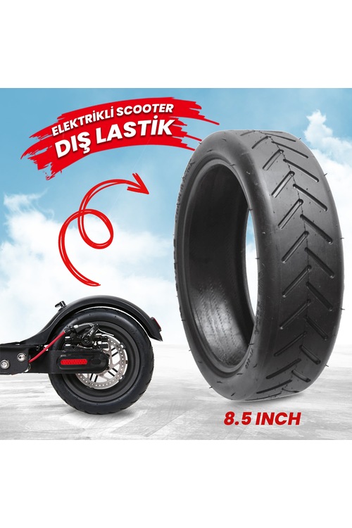 Citycoco 8.5 Inch Elektrikli Scooter Dış Lastik