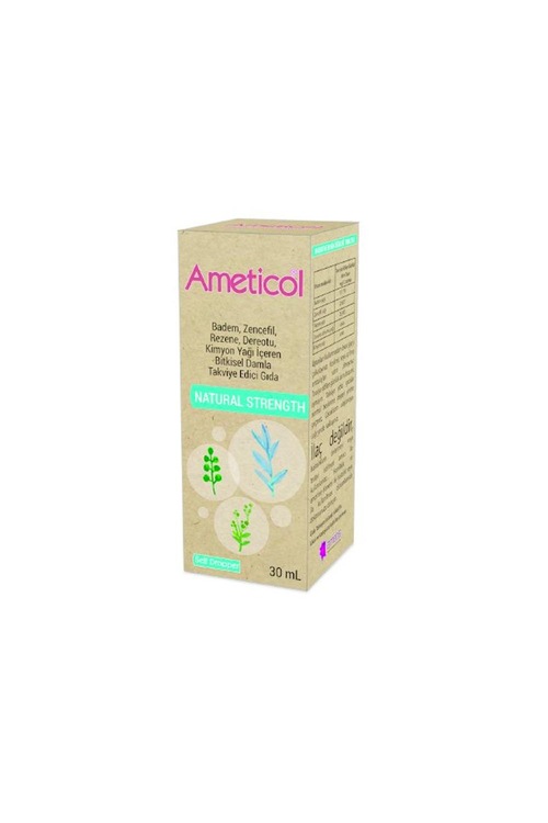 Ameticol Bitkisel İçerikli Damla 30 ml Fiyatları ve Özellikleri