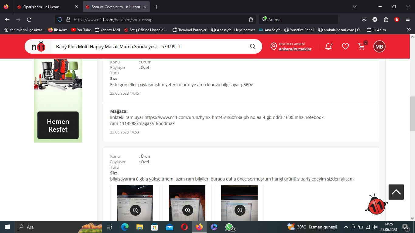 Hynix HMT451S6BFR8A-PB NO AA 4 GB DDR3 1600 MHz Notebook Ram Fiyatları ...