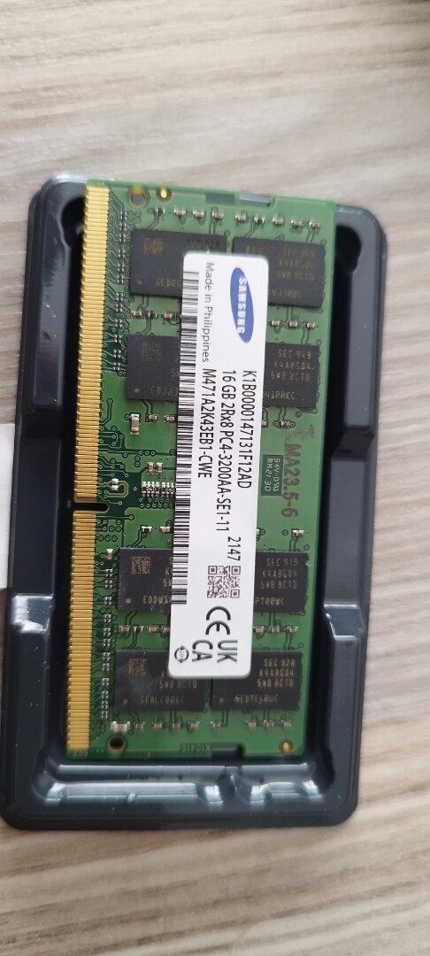 Samsung M471A2K43EB1-CWE 16 GB DDR4 3200 MHz CL22 Notebook Ram ...