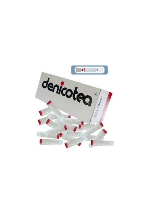 Akmerkeztobacco Denicotea 10106 Yedek Filtre (50 Adet)