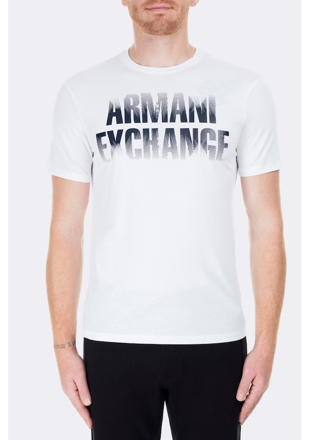 Armani Exchange Erkek T Shirt 6Gztce Zja5Z 1100-Beyaz-S Fiyatları ve  Özellikleri