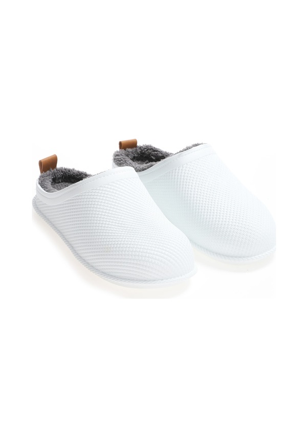 Resim Gezer 12464 Eva İçi Kürklü Islak Zemin Erkek Kışlık Ev Bahçe Sokak İş Terliği Çok Renkli 