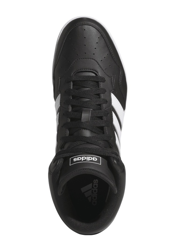 Resim Adidas Hoops 4.0 Mıd Unısex Spor Ayakkabı - Jq9994 Siyah - Beyaz 