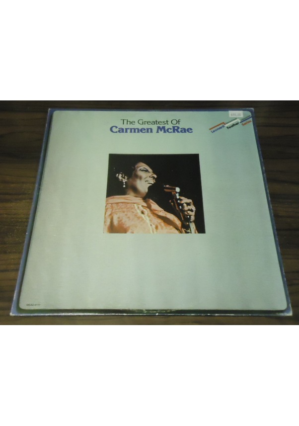 Carmen Mcrae - The Greatest Of Carmen Mcrae . 2 LP 1977 Vocal Jaz ...