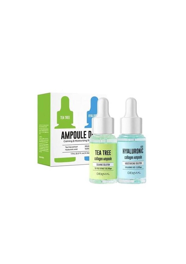 Dermal Ampoule Duo İkili Ampul Set Çay Ağacı Extresi & Hyaluronik Asit