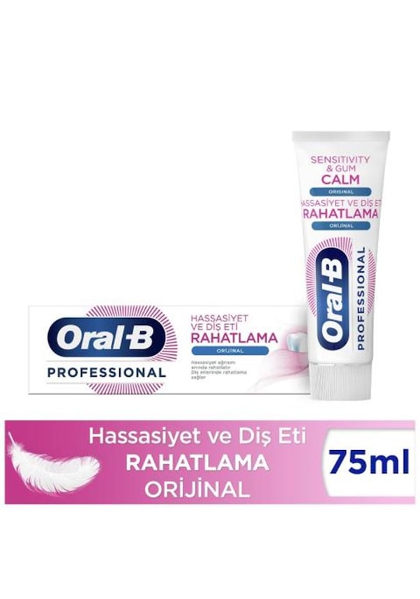 Oral-B Professional Hassasiyet Ve Diş Eti Rahatlama Diş Macunu 2 X 75 ...