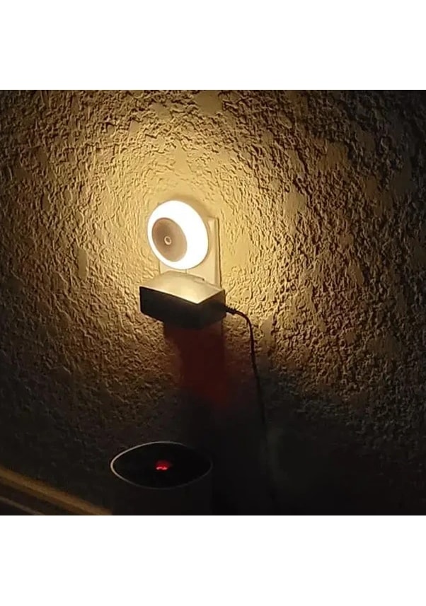Resim Maxaccess 1/2 Adet Otomatik Sensörlü Dokunmatik Gece Lambası, Amerikan Priz, Beyaz Işık, 2'li Set 