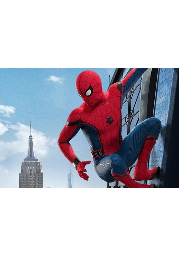 Spiderman Örümcek Adam Çocuk Kostümü M Beden 5-7 Yaş