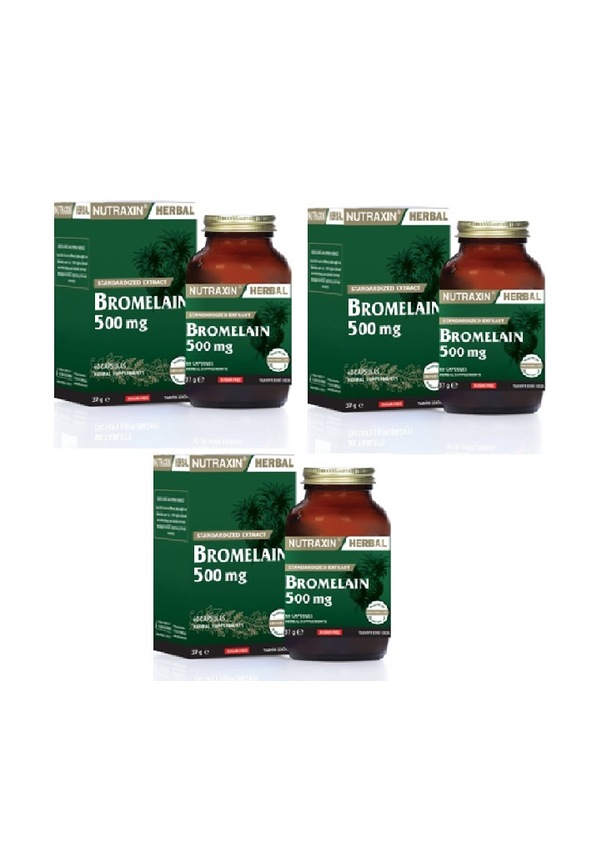 Nutraxin Bromelain 60 Tablet 3 Adet Fiyatları ve Özellikleri
